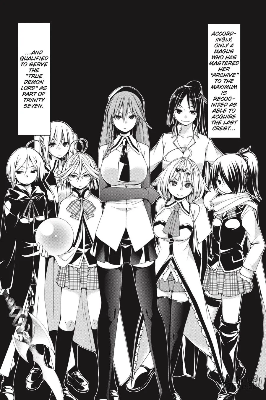 Read Trinity Seven: The Seven Magicians chapter 74 image 2 on Lezhin