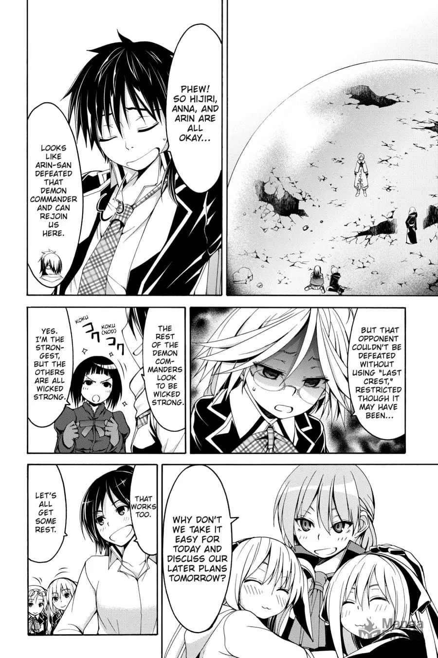 Read Trinity Seven: The Seven Magicians chapter 74 image 23 on Lezhin