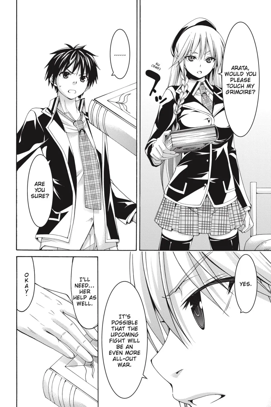 Read Trinity Seven: The Seven Magicians chapter 74 image 27 on Lezhin
