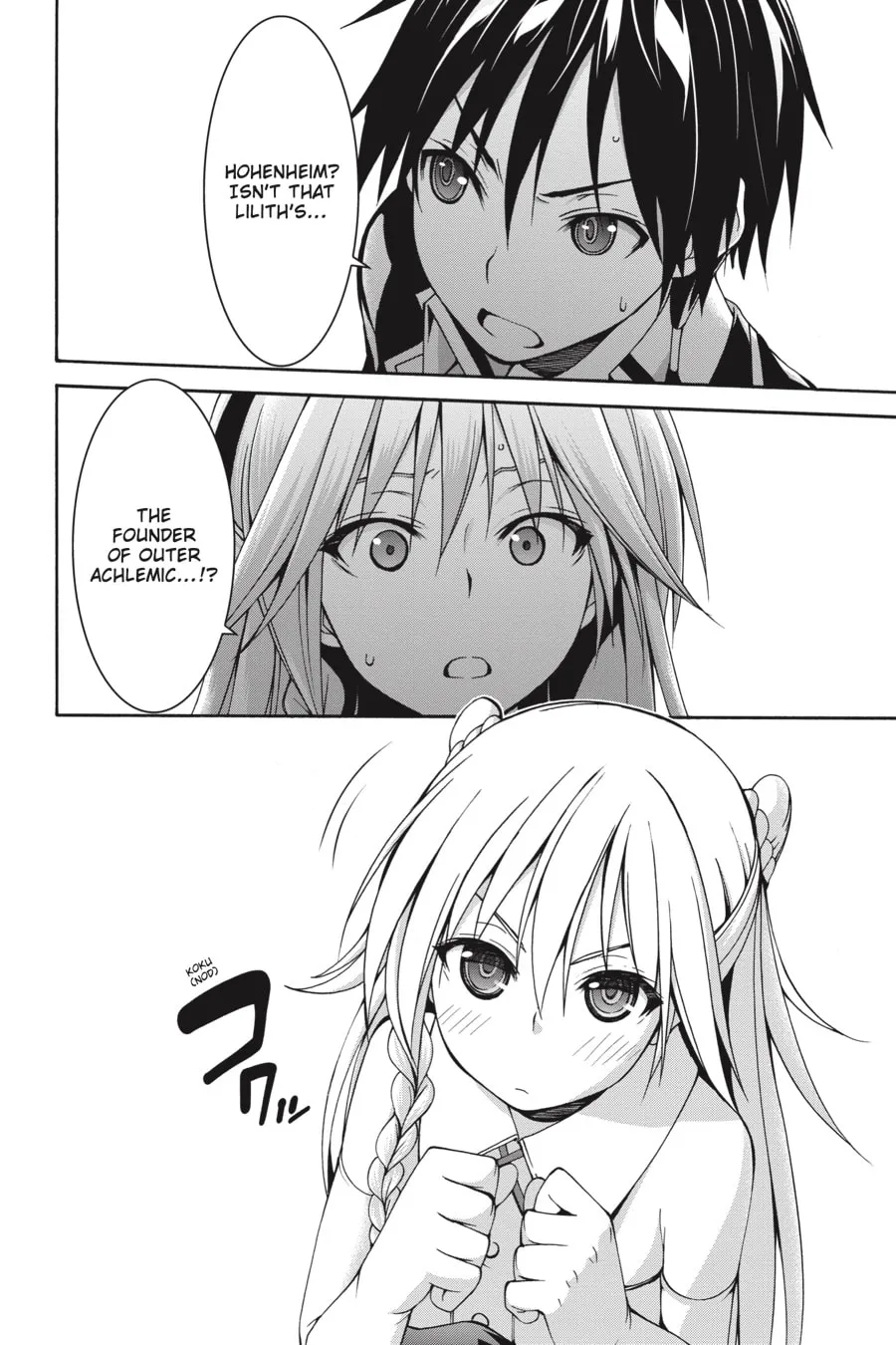 Read Trinity Seven: The Seven Magicians chapter 74 image 31 on Lezhin