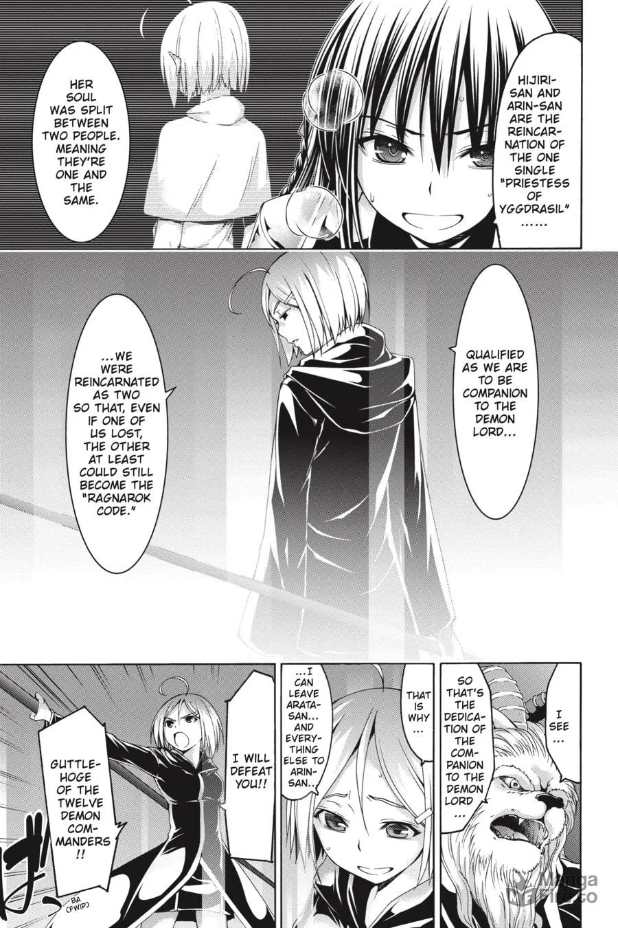 Read Trinity Seven: The Seven Magicians chapter 74 image 4 on Lezhin
