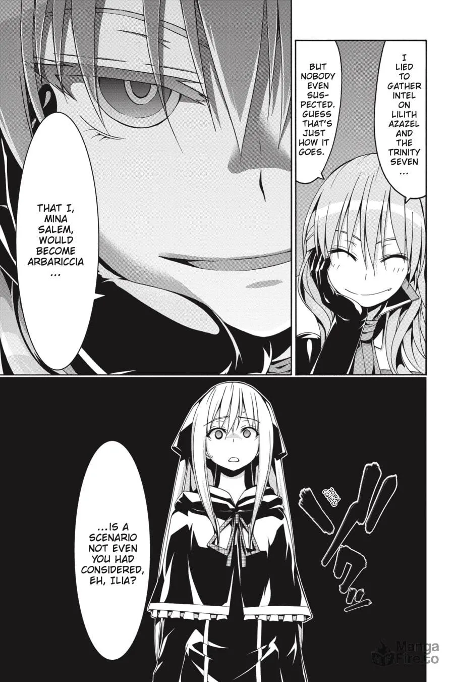 Read Trinity Seven: The Seven Magicians chapter 75 image 24 on Lezhin