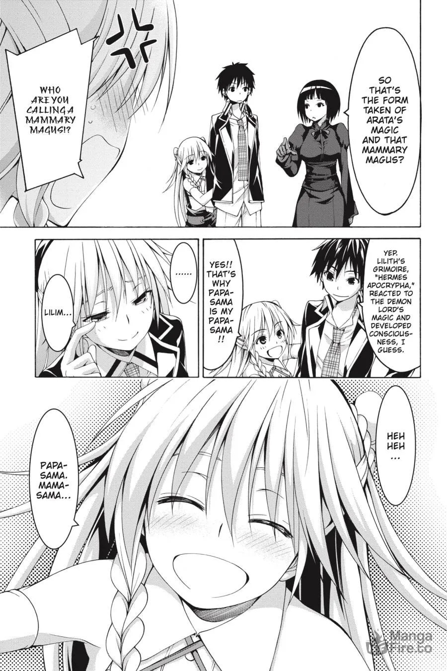 Read Trinity Seven: The Seven Magicians chapter 75 image 4 on Lezhin