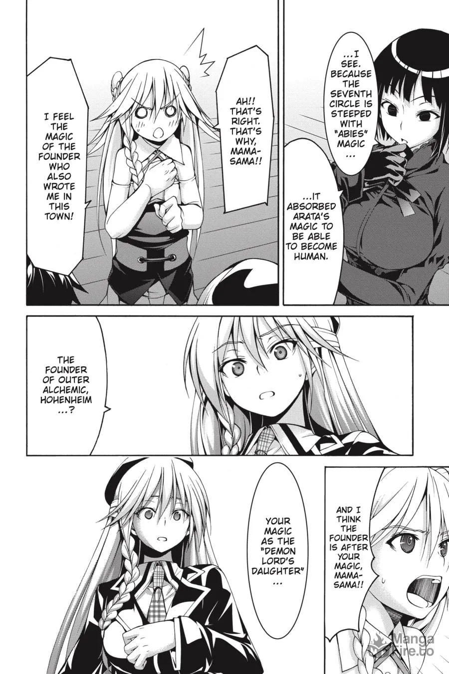 Read Trinity Seven: The Seven Magicians chapter 75 image 5 on Lezhin