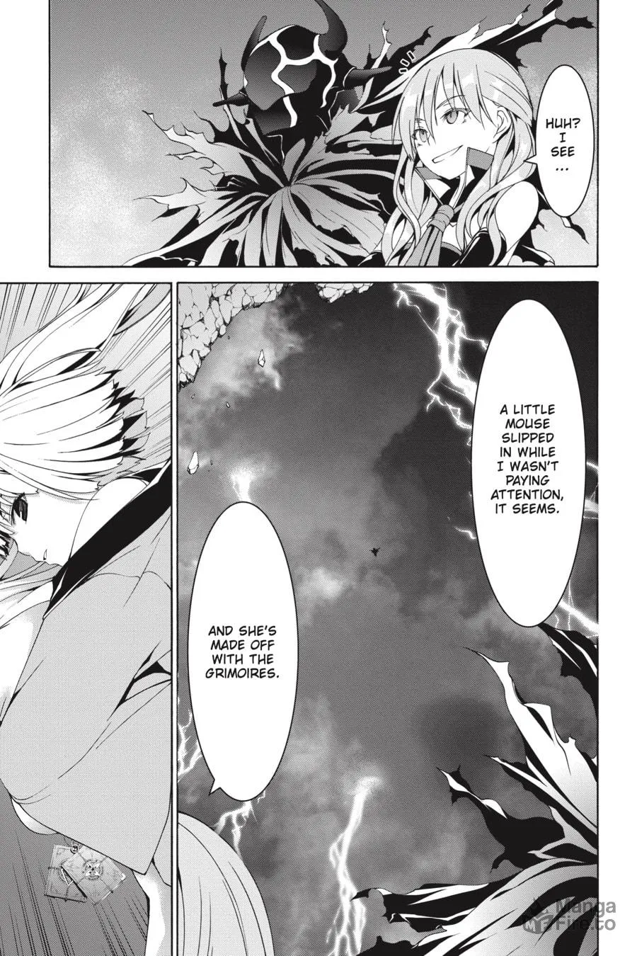 Read Trinity Seven: The Seven Magicians chapter 76 image 14 on Lezhin