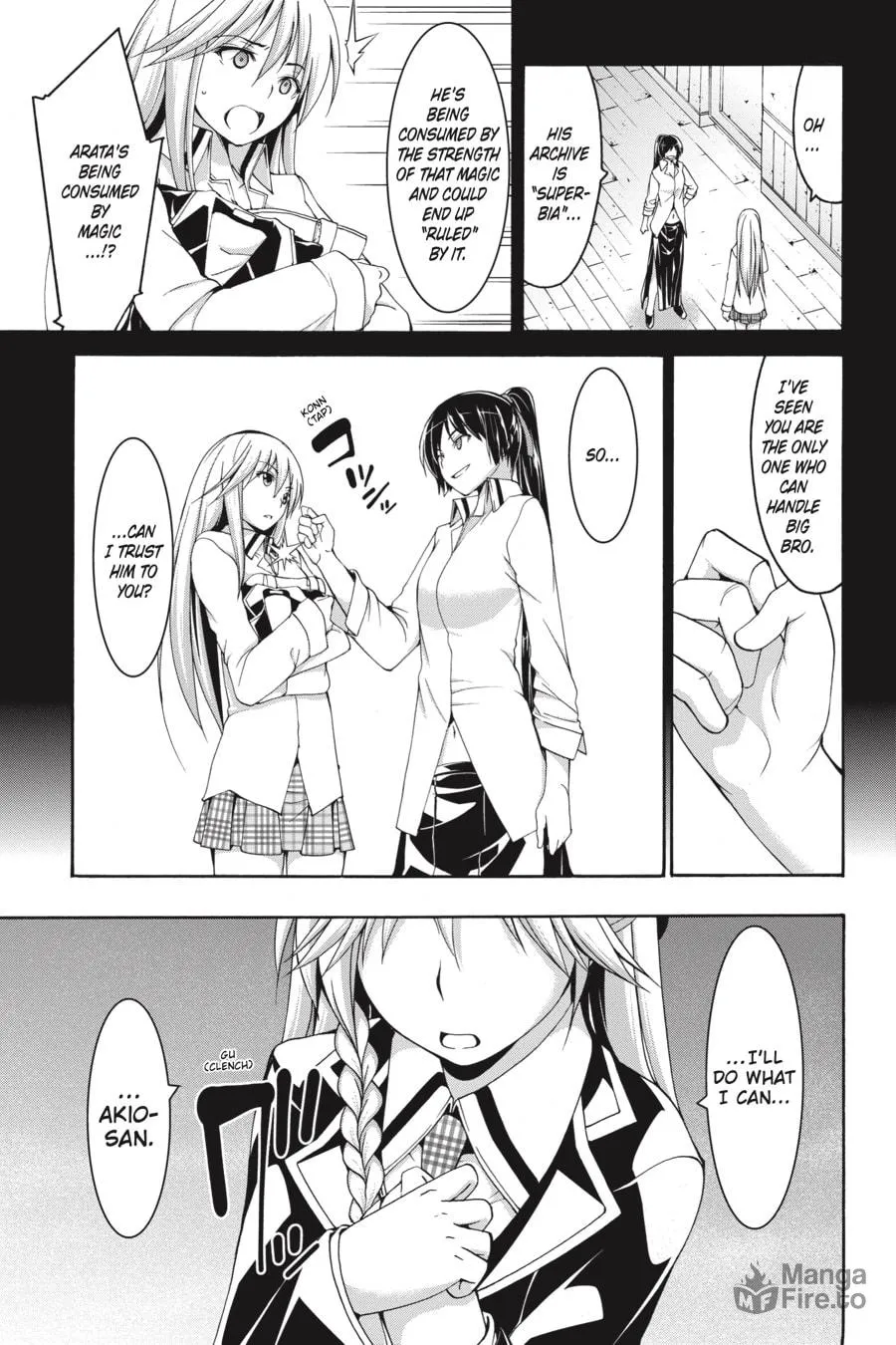 Read Trinity Seven: The Seven Magicians chapter 76 image 24 on Lezhin