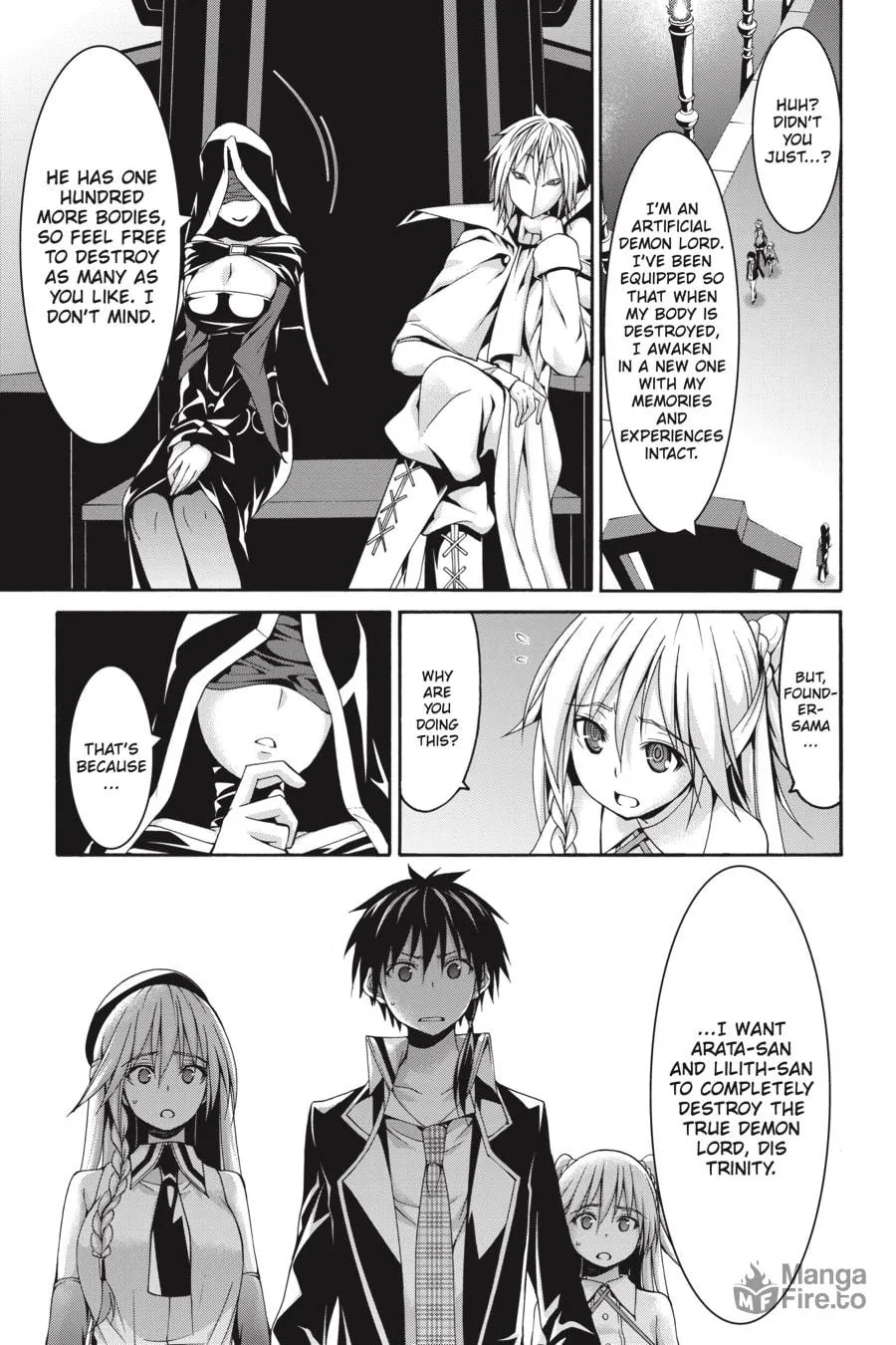 Read Trinity Seven: The Seven Magicians chapter 77 image 14 on Lezhin
