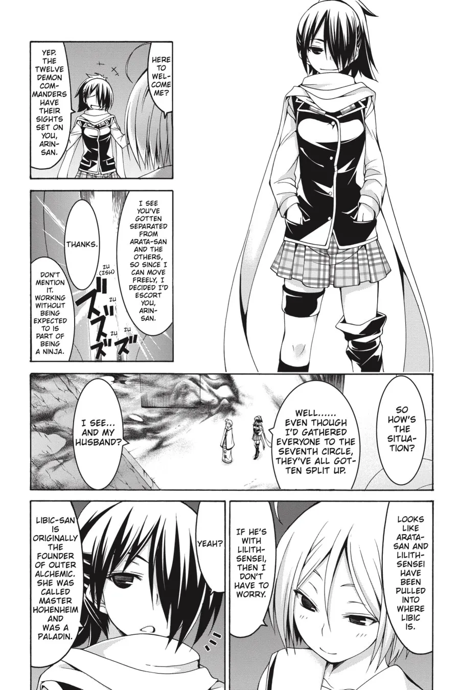 Read Trinity Seven: The Seven Magicians chapter 77 image 16 on Lezhin
