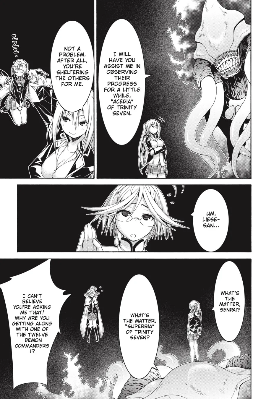 Read Trinity Seven: The Seven Magicians chapter 78 image 16 on Lezhin