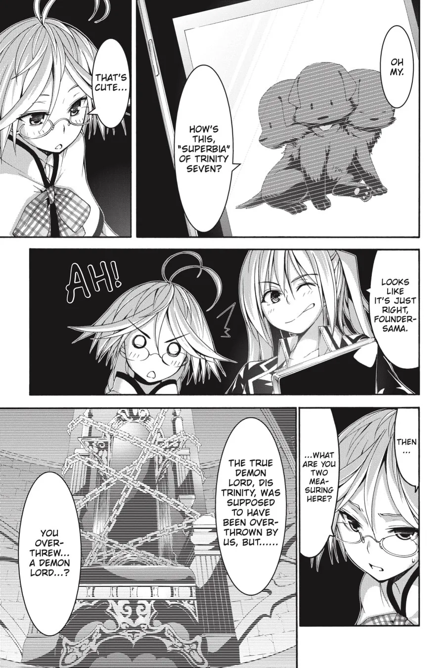 Read Trinity Seven: The Seven Magicians chapter 78 image 18 on Lezhin