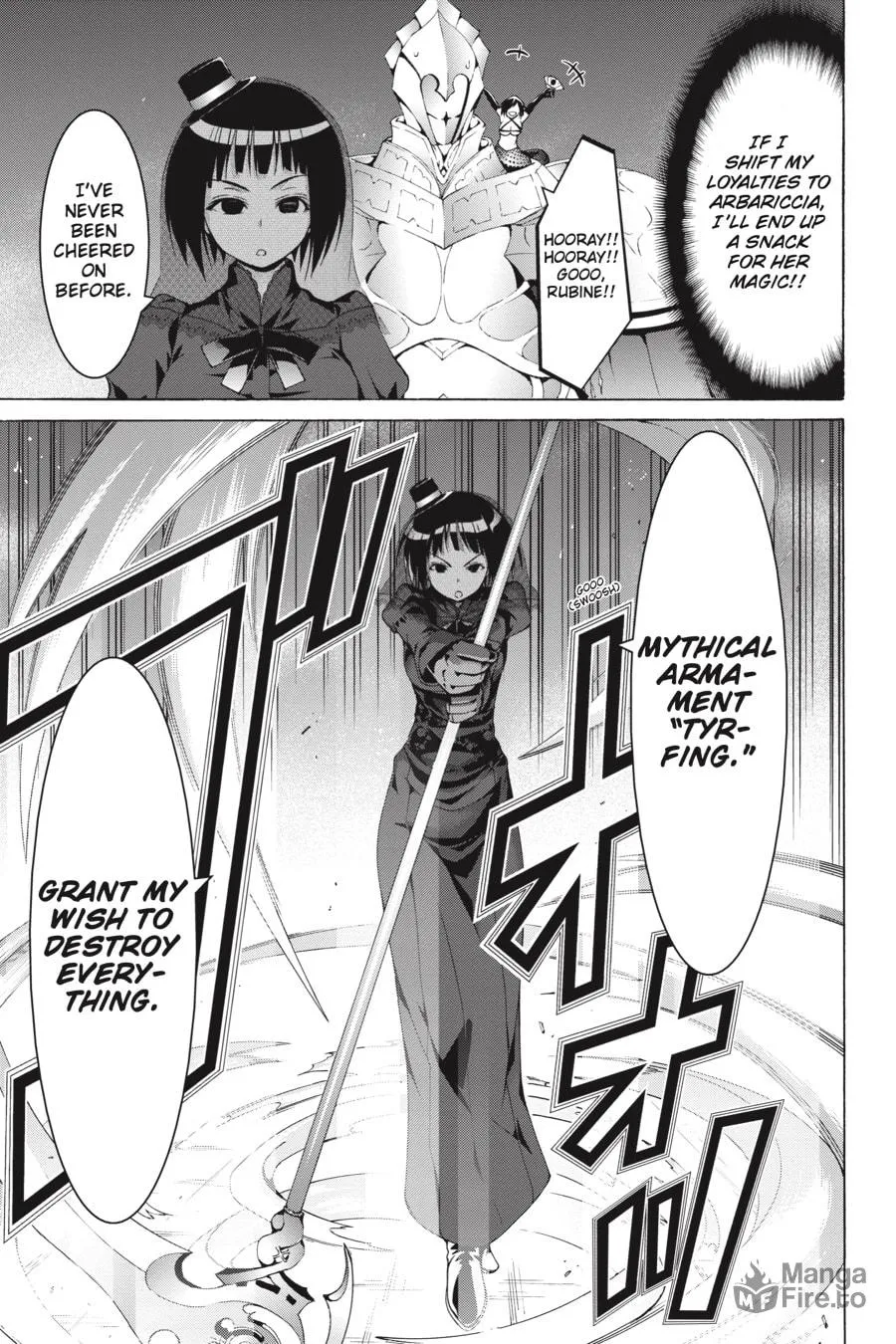 Read Trinity Seven: The Seven Magicians chapter 79 image 24 on Lezhin