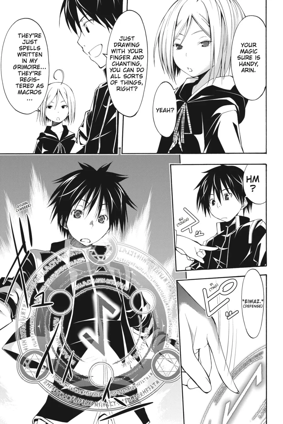 Read Trinity Seven: The Seven Magicians chapter 8 image 12 on Lezhin
