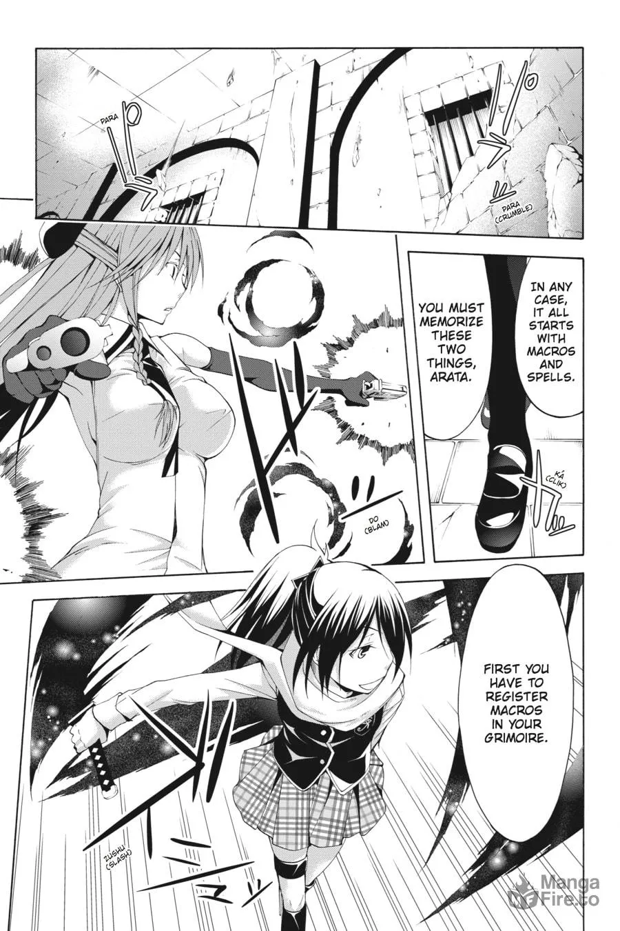 Read Trinity Seven: The Seven Magicians chapter 8 image 14 on Lezhin