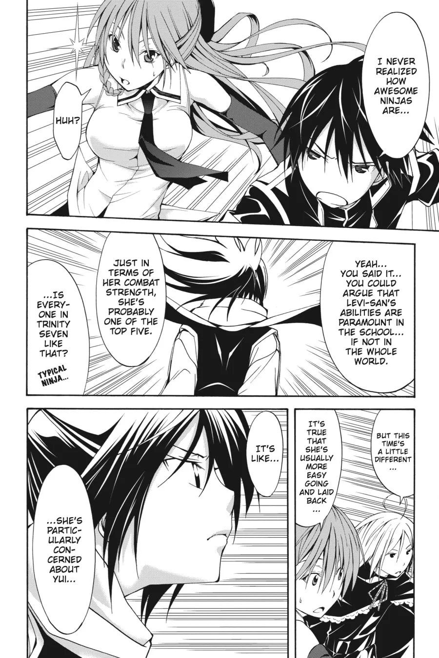 Read Trinity Seven: The Seven Magicians chapter 8 image 3 on Lezhin