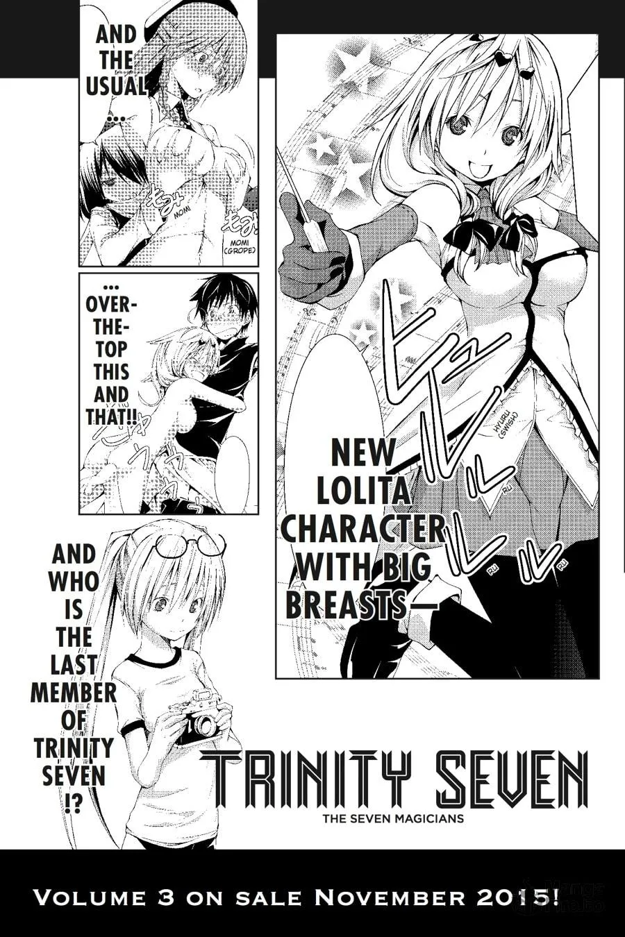 Read Trinity Seven: The Seven Magicians chapter 8 image 32 on Lezhin