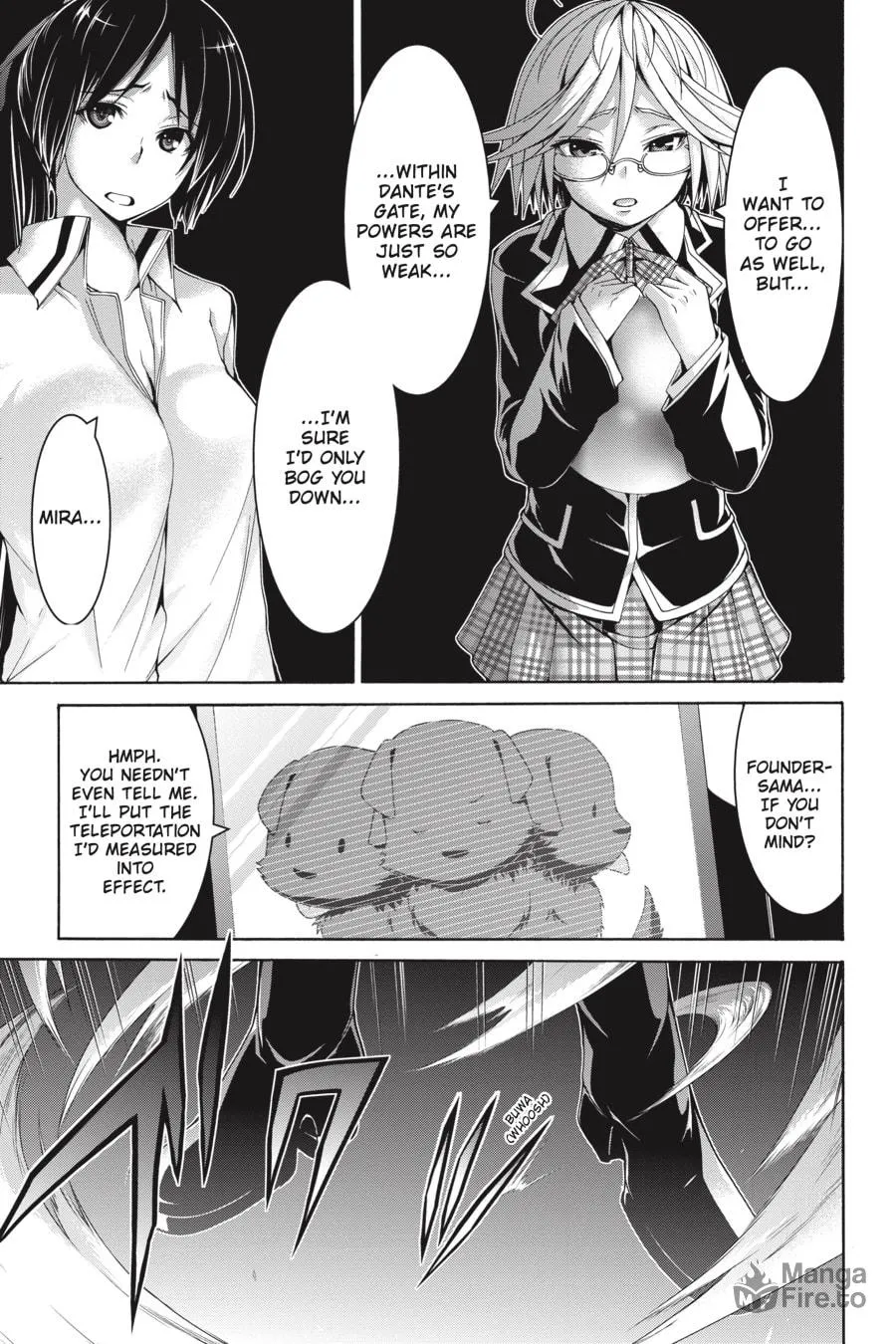 Read Trinity Seven: The Seven Magicians chapter 83 image 14 on Lezhin