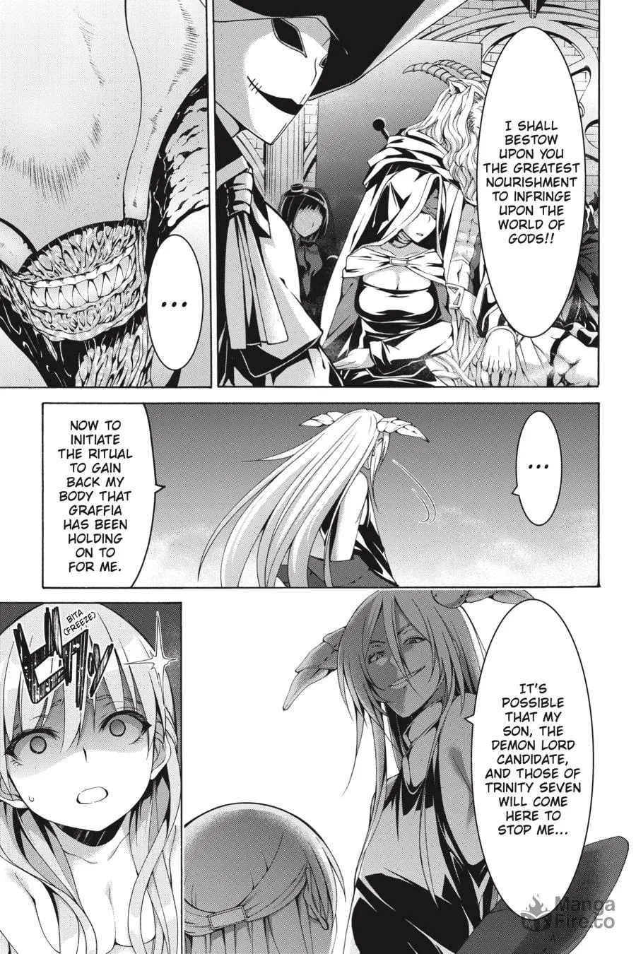 Read Trinity Seven: The Seven Magicians chapter 85 image 2 on Lezhin