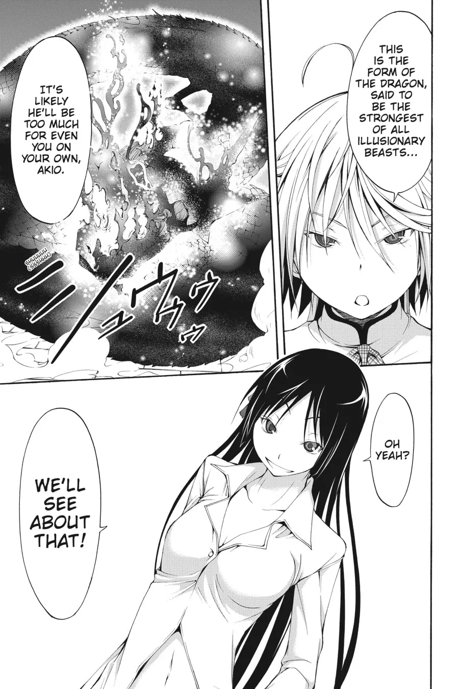 Read Trinity Seven: The Seven Magicians chapter 9 image 10 on Lezhin