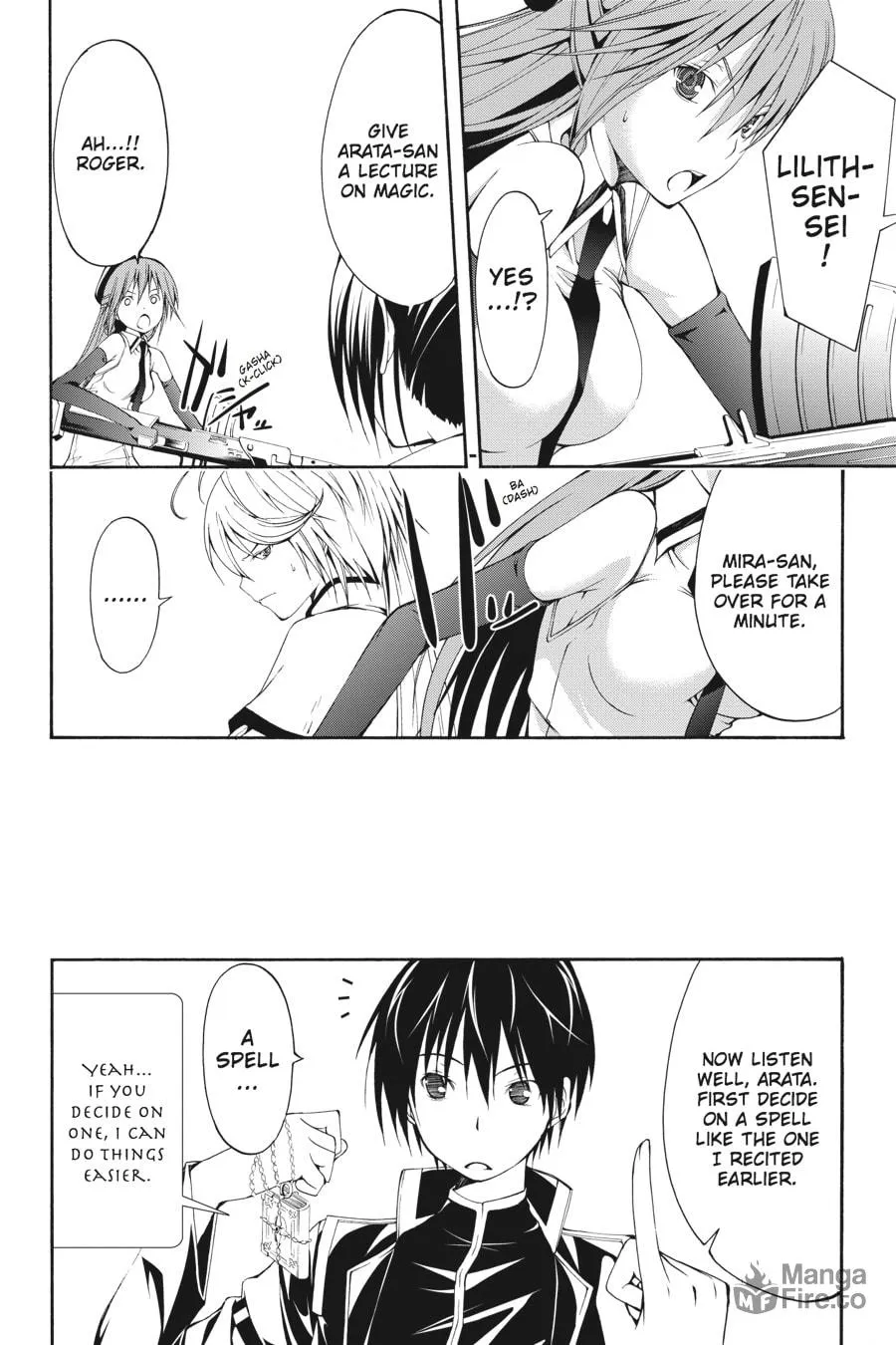 Read Trinity Seven: The Seven Magicians chapter 9 image 19 on Lezhin