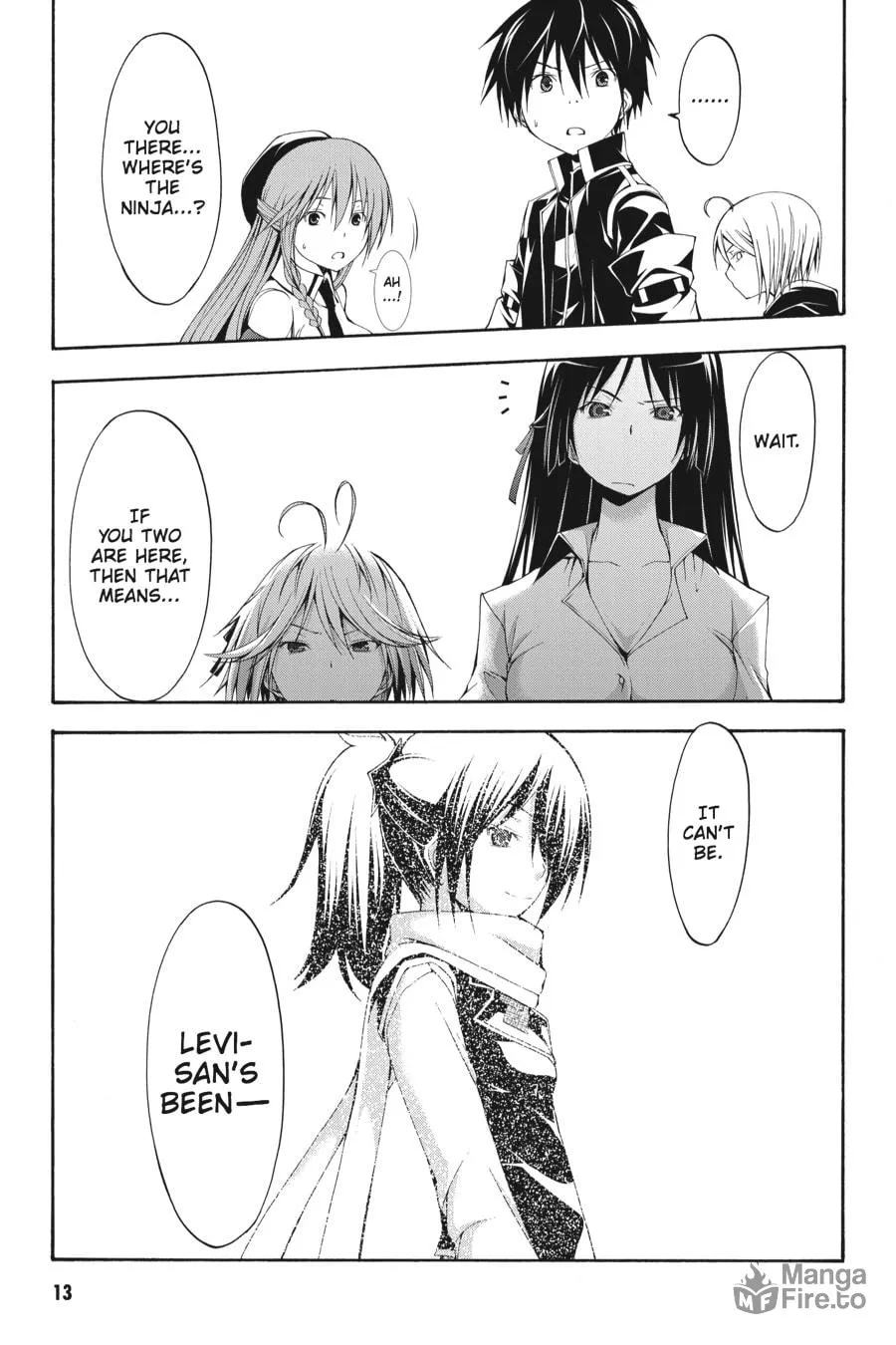 Read Trinity Seven: The Seven Magicians chapter 9 image 8 on Lezhin