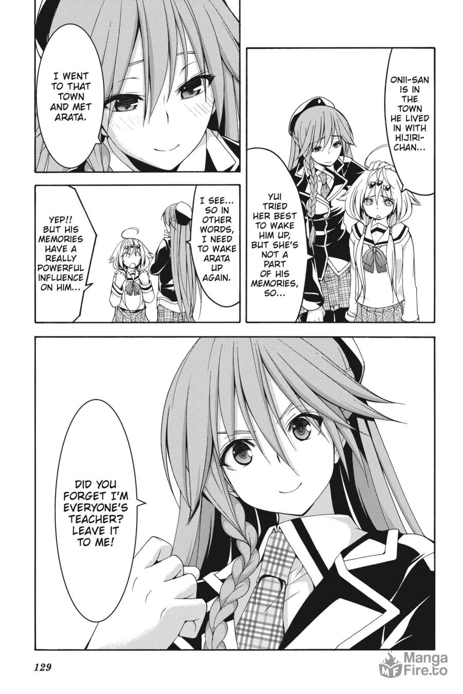 Read Trinity Seven: The Seven Magicians chapter 91 image 4 on Lezhin