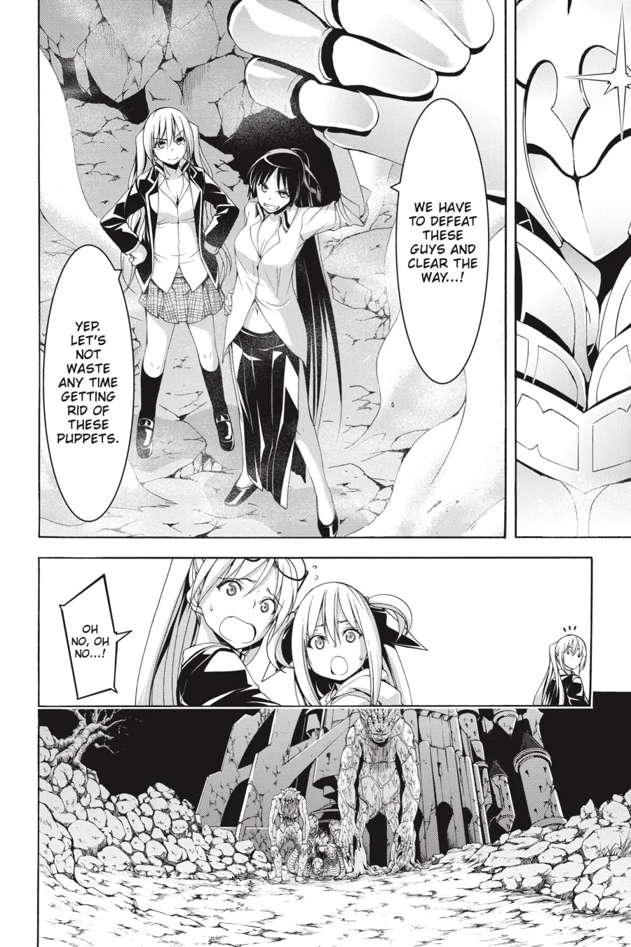 Read Trinity Seven: The Seven Magicians chapter 92 image 3 on Lezhin