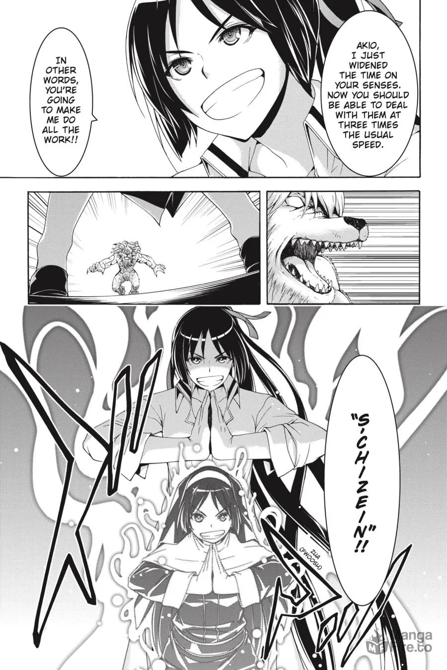 Read Trinity Seven: The Seven Magicians chapter 92 image 8 on Lezhin