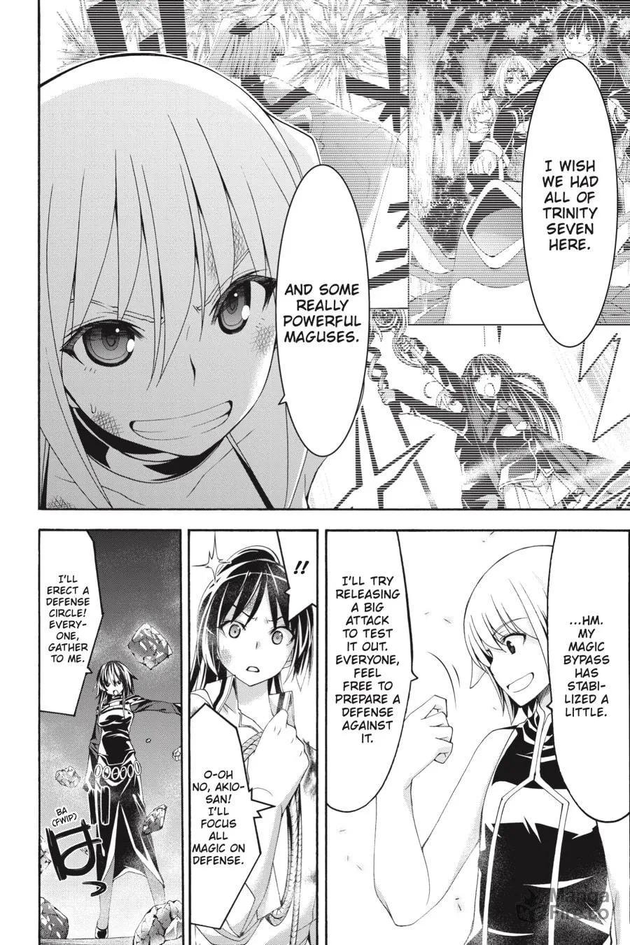 Read Trinity Seven: The Seven Magicians chapter 95 image 5 on Lezhin