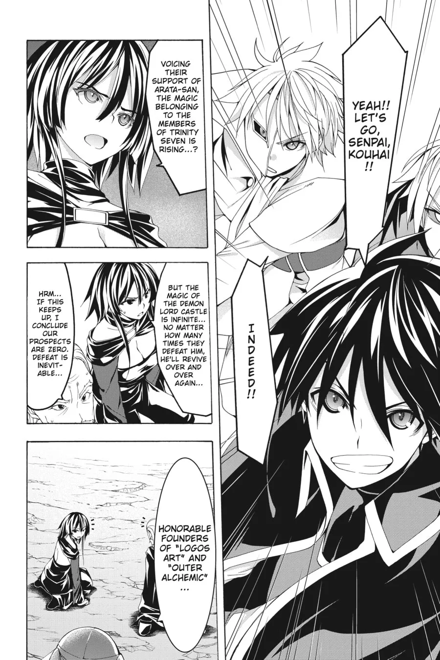 Read Trinity Seven: The Seven Magicians chapter 97 image 10 on Lezhin
