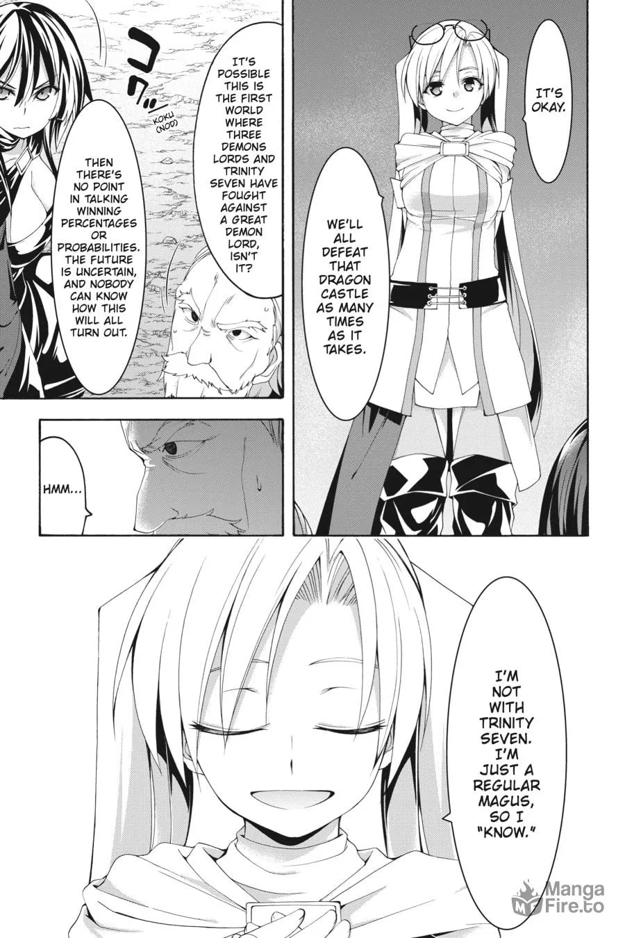 Read Trinity Seven: The Seven Magicians chapter 97 image 11 on Lezhin