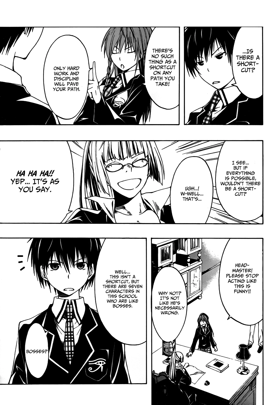 Read Trinity Seven chapter 1 image 12 on Lezhin