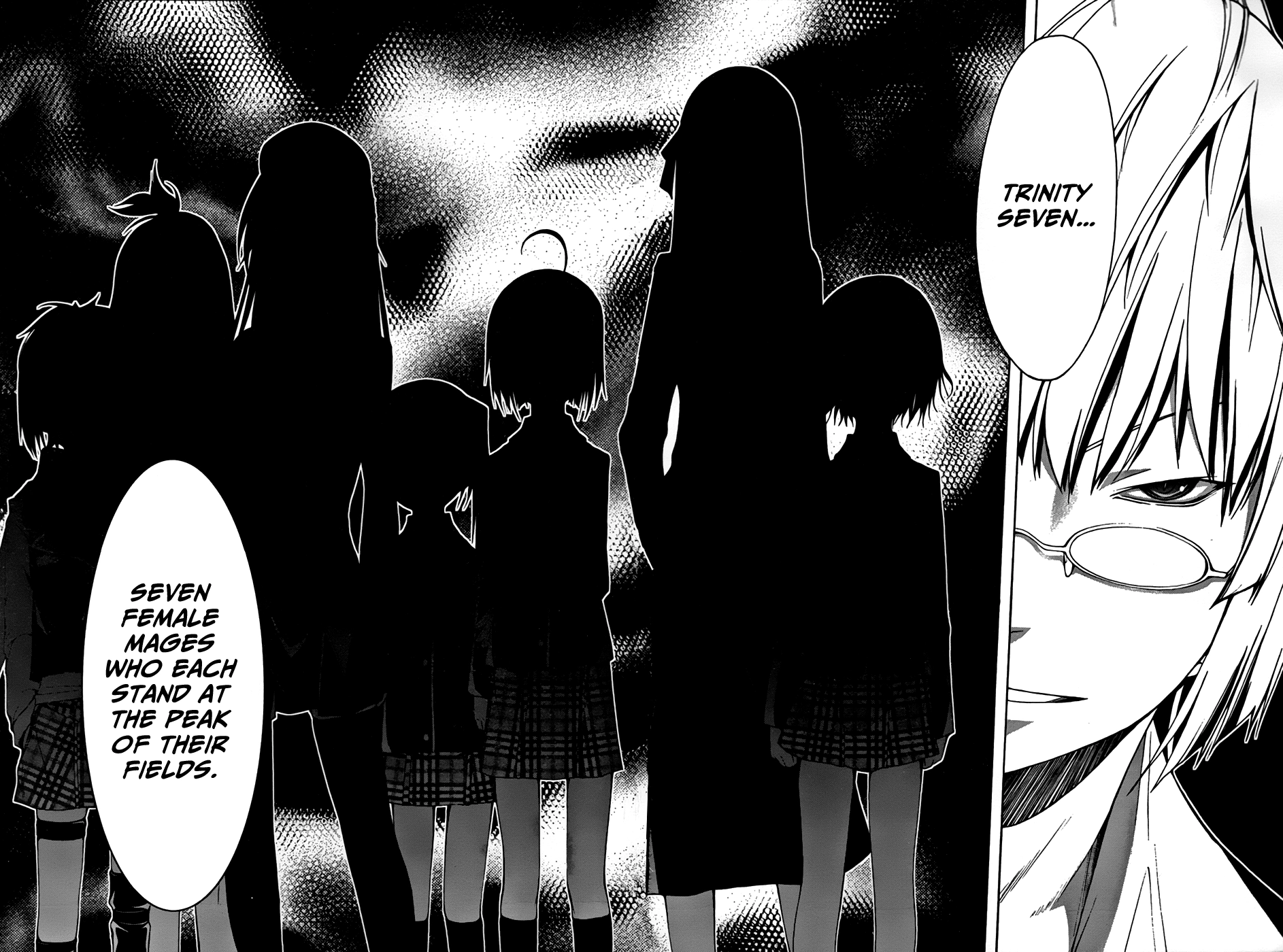 Read Trinity Seven chapter 1 image 13 on Lezhin