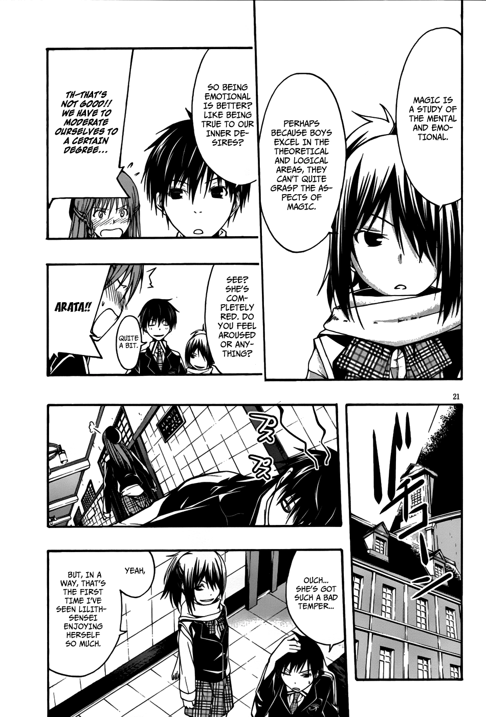 Read Trinity Seven chapter 1 image 21 on Lezhin