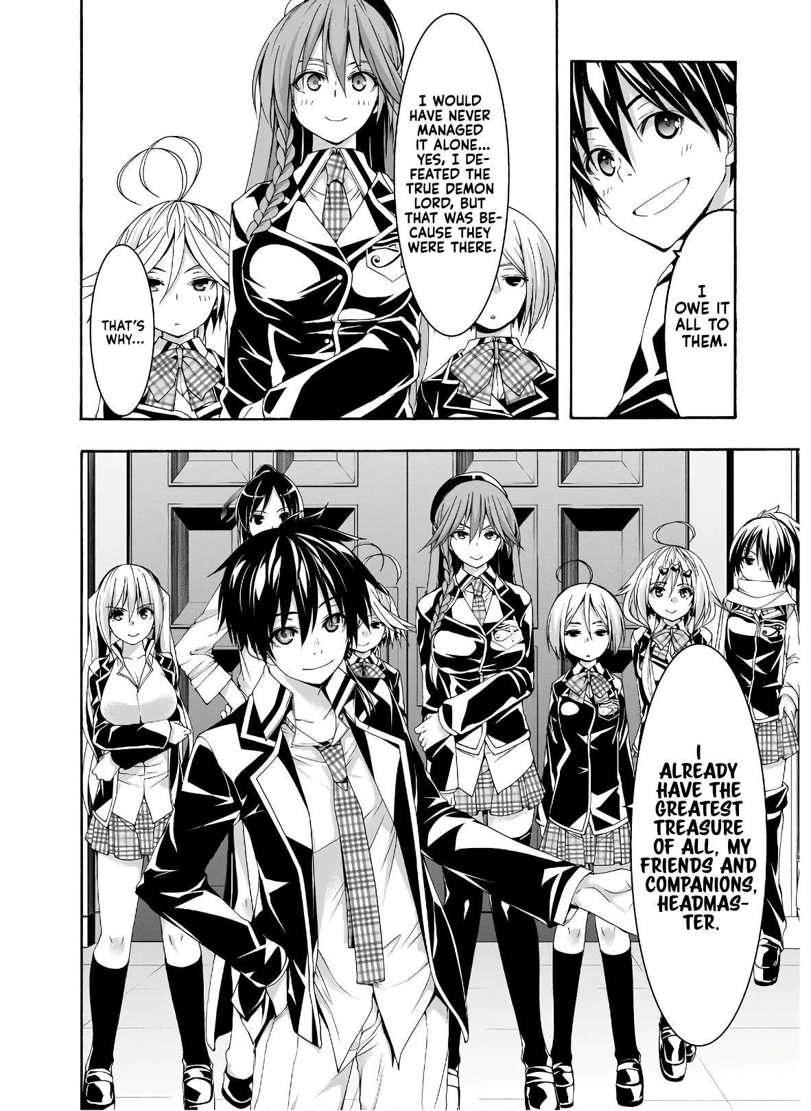Read Trinity Seven chapter 100 image 4 on Lezhin