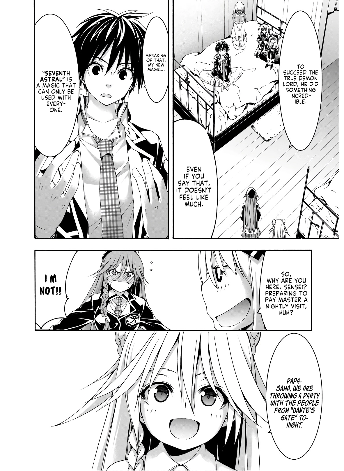 Read Trinity Seven chapter 100 image 8 on Lezhin