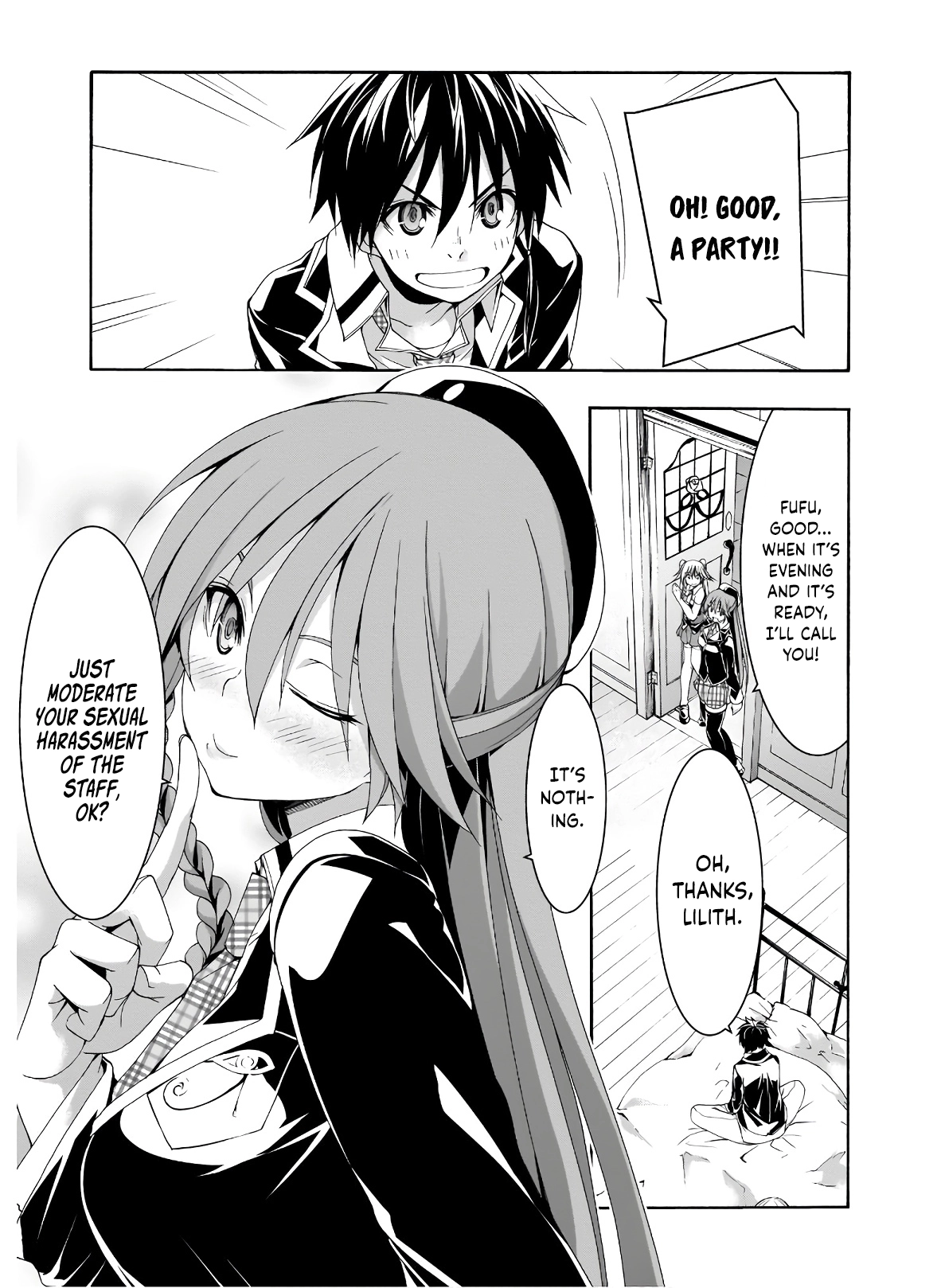 Read Trinity Seven chapter 100 image 9 on Lezhin