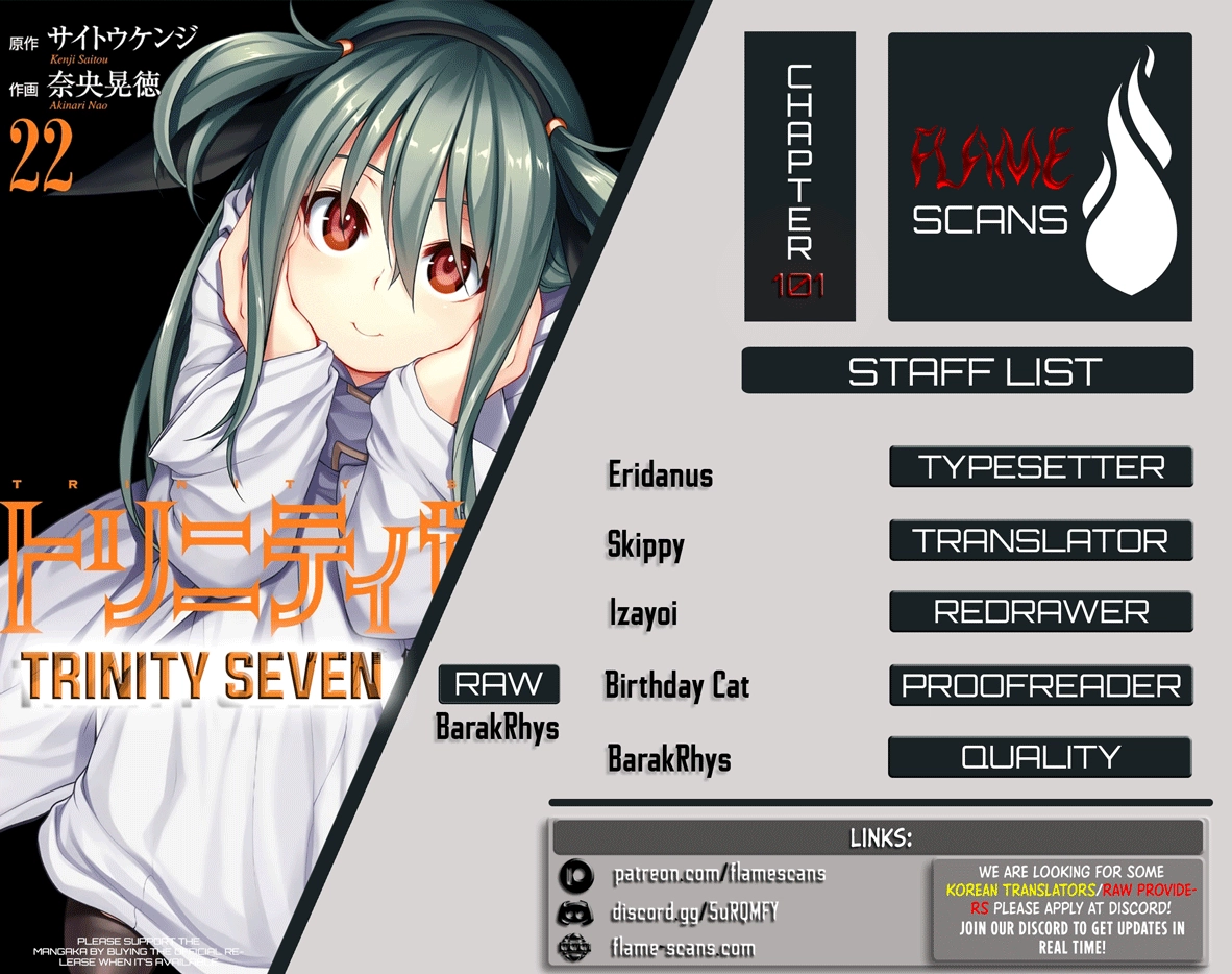 Read Trinity Seven chapter 101 image 0 on Lezhin