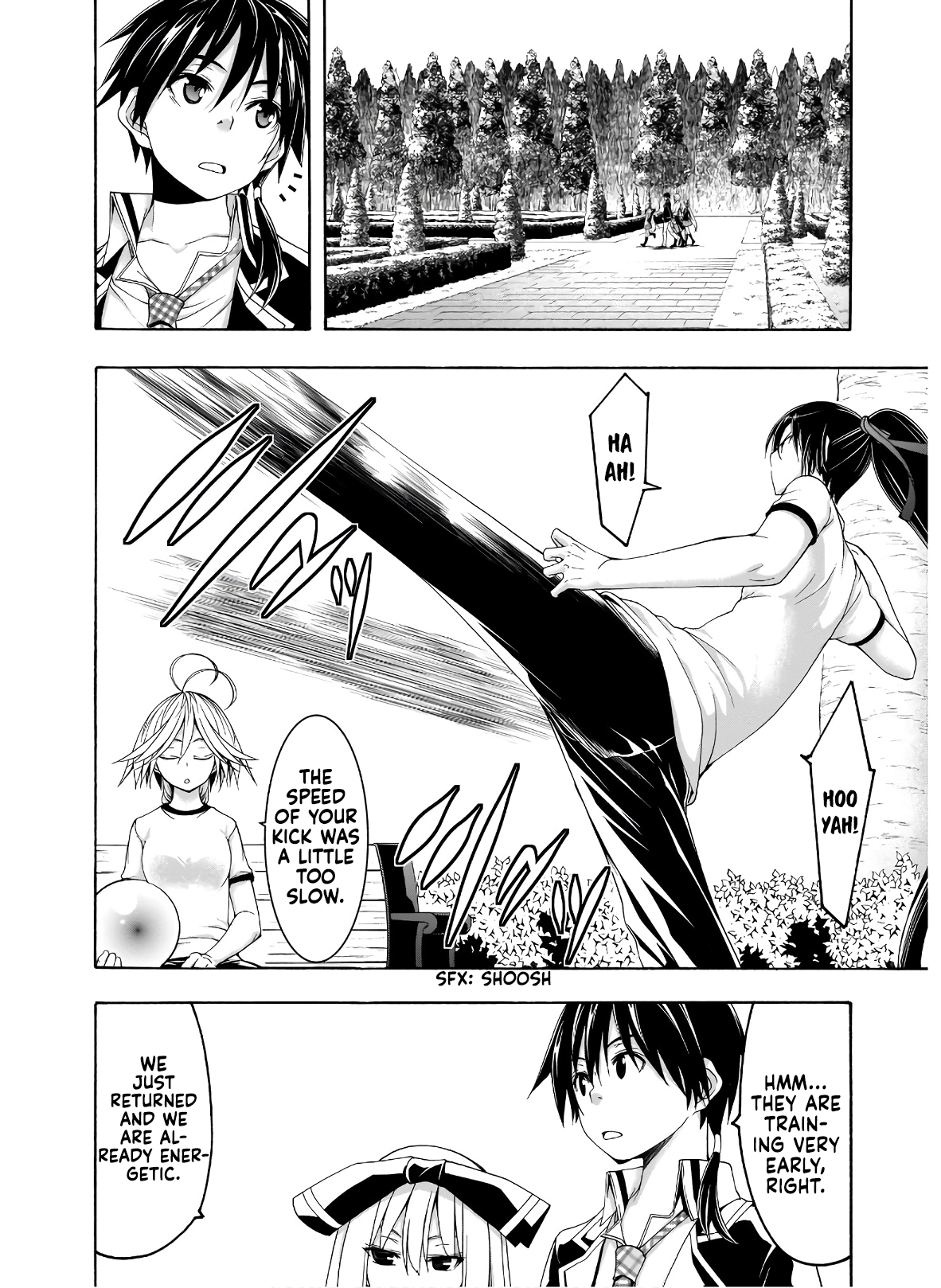 Read Trinity Seven chapter 101 image 8 on Lezhin