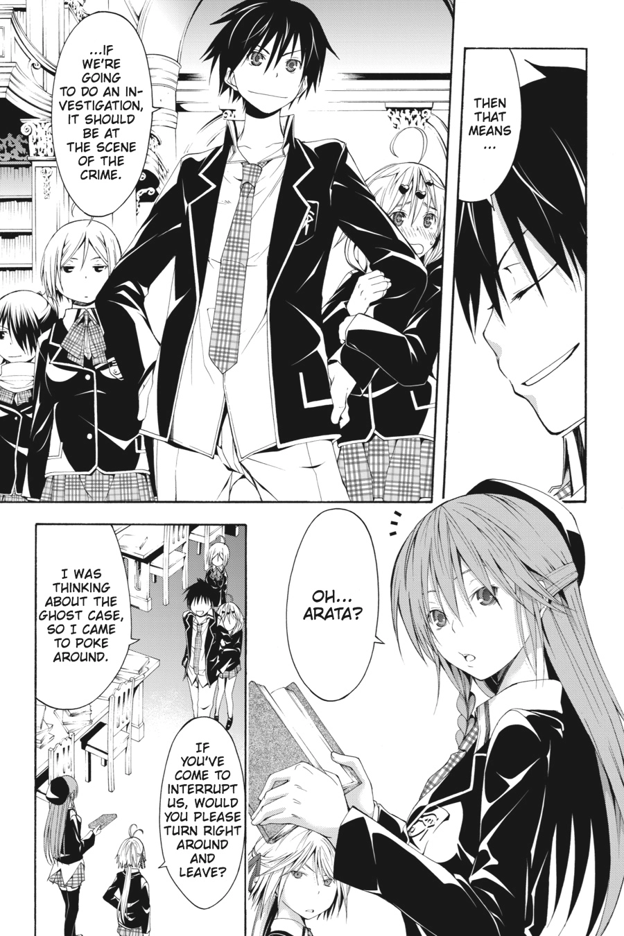 Read Trinity Seven chapter 11 image 14 on Lezhin