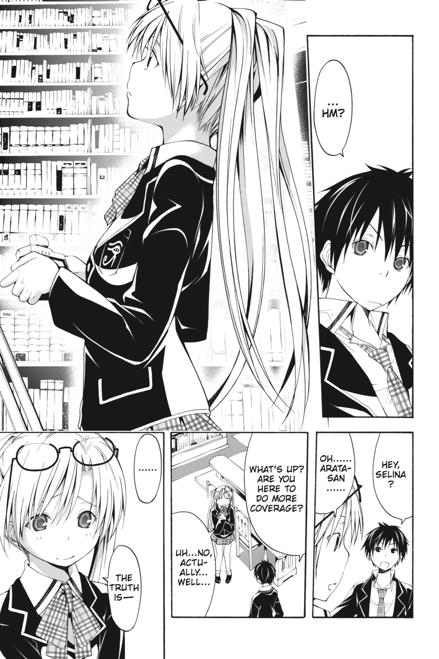 Read Trinity Seven chapter 11 image 16 on Lezhin