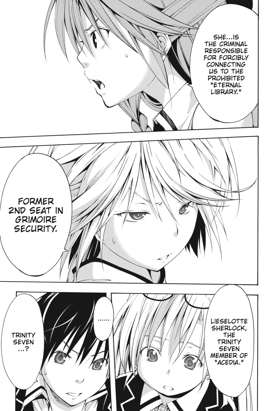 Read Trinity Seven chapter 11 image 29 on Lezhin