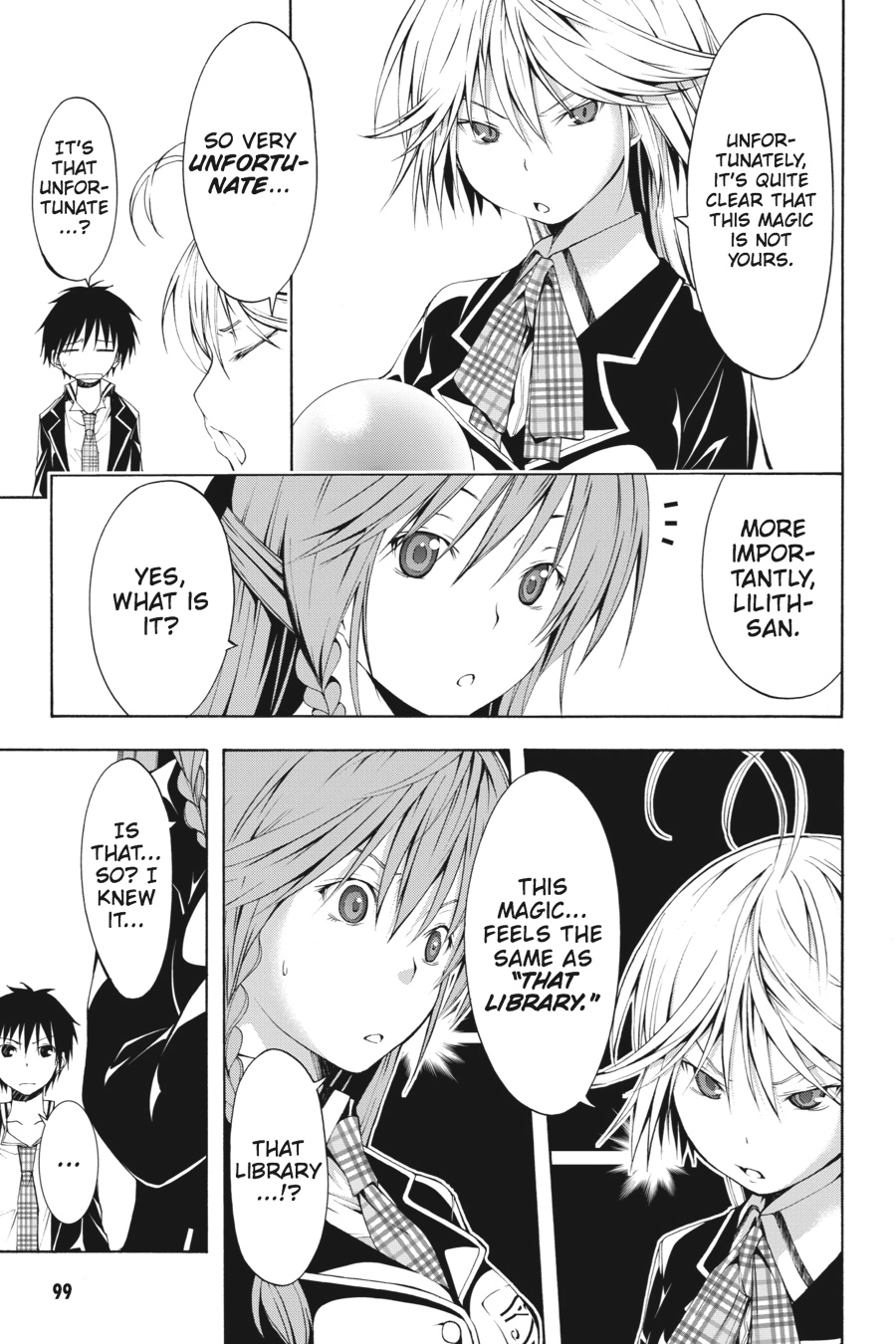 Read Trinity Seven chapter 11 image 8 on Lezhin