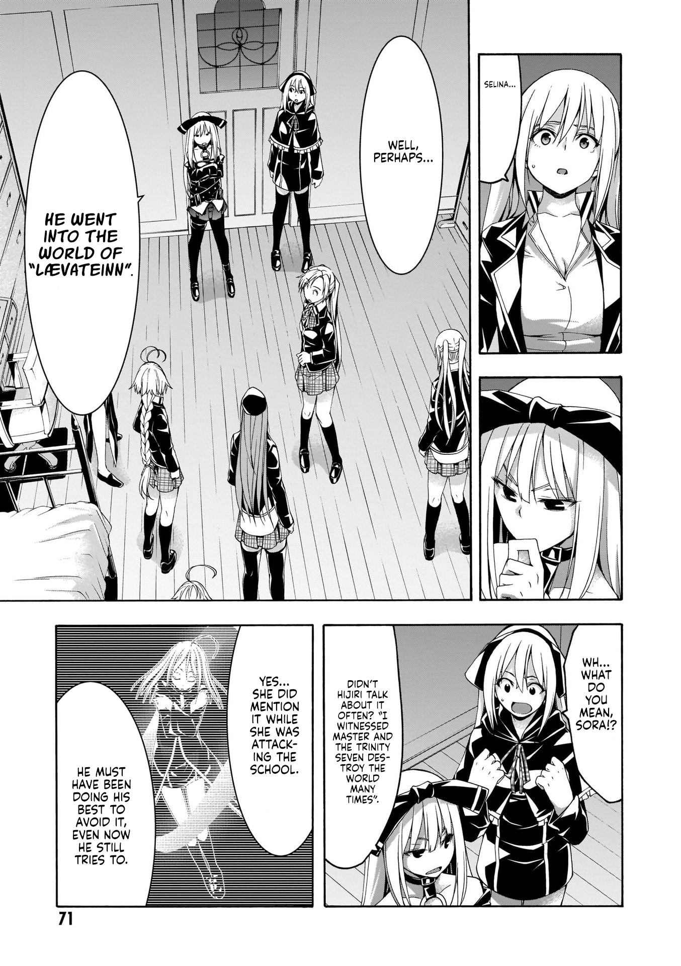 Read Trinity Seven chapter 111 image 5 on Lezhin