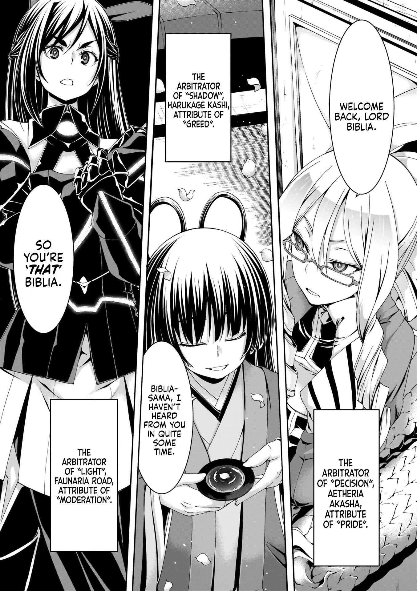 Read Trinity Seven chapter 112 image 4 on Lezhin