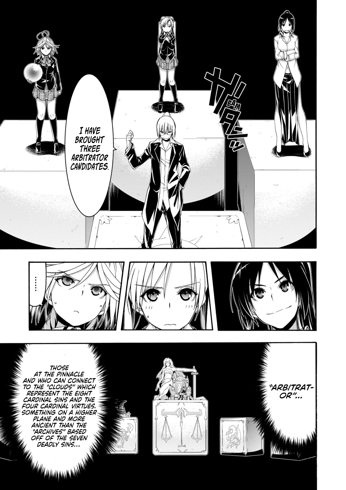Read Trinity Seven chapter 112 image 9 on Lezhin