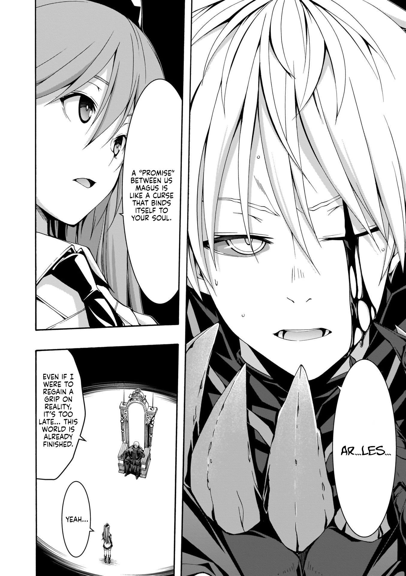 Read Trinity Seven chapter 113 image 20 on Lezhin
