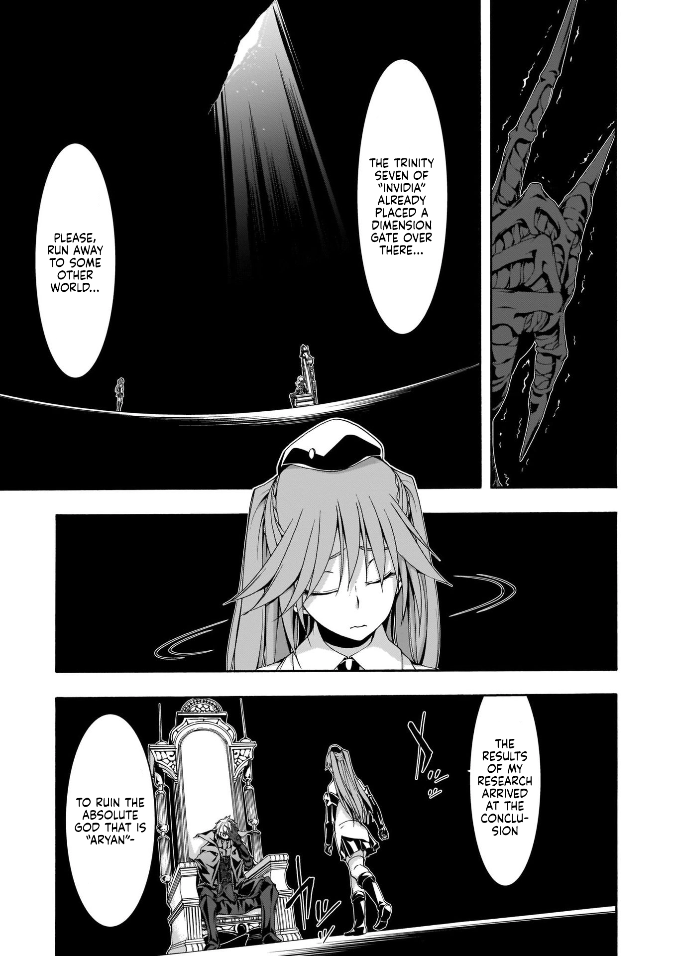 Read Trinity Seven chapter 113 image 21 on Lezhin