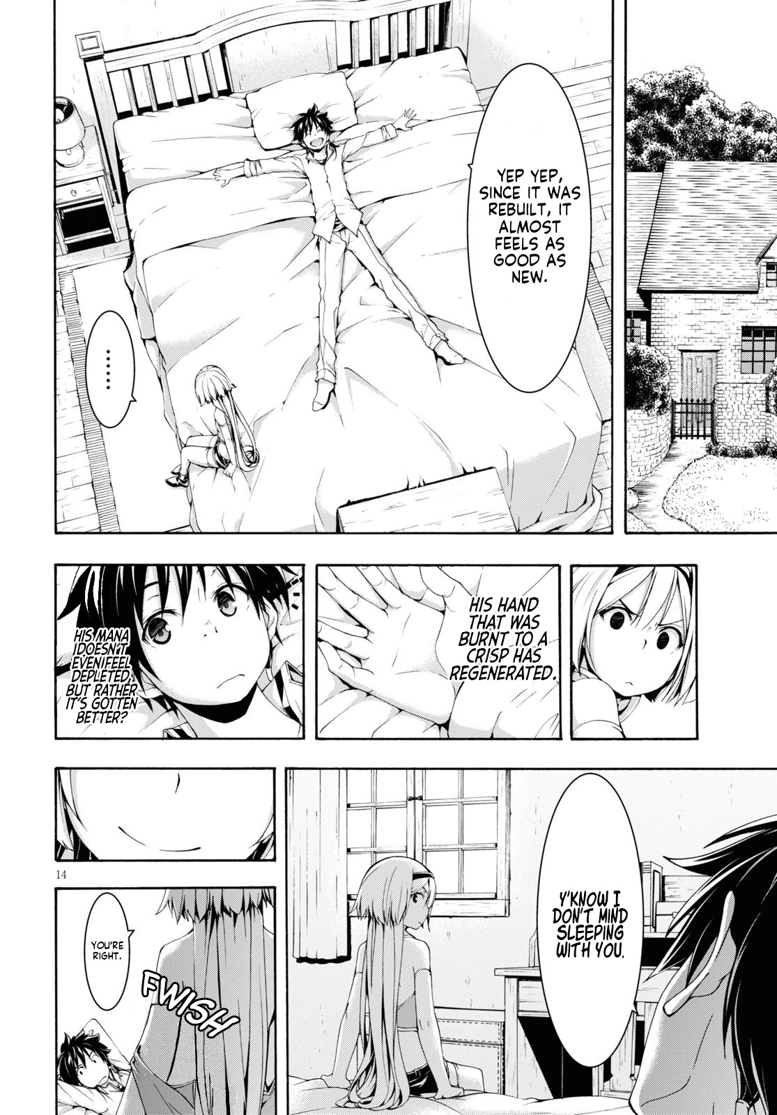 Read Trinity Seven chapter 114 image 13 on Lezhin