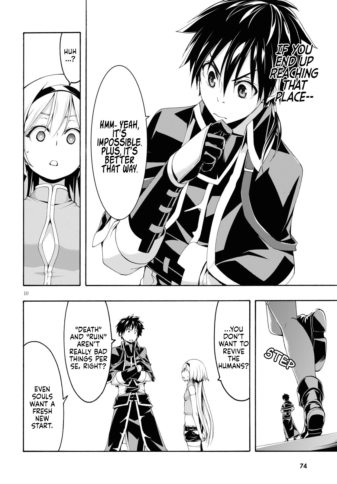 Read Trinity Seven chapter 114 image 9 on Lezhin
