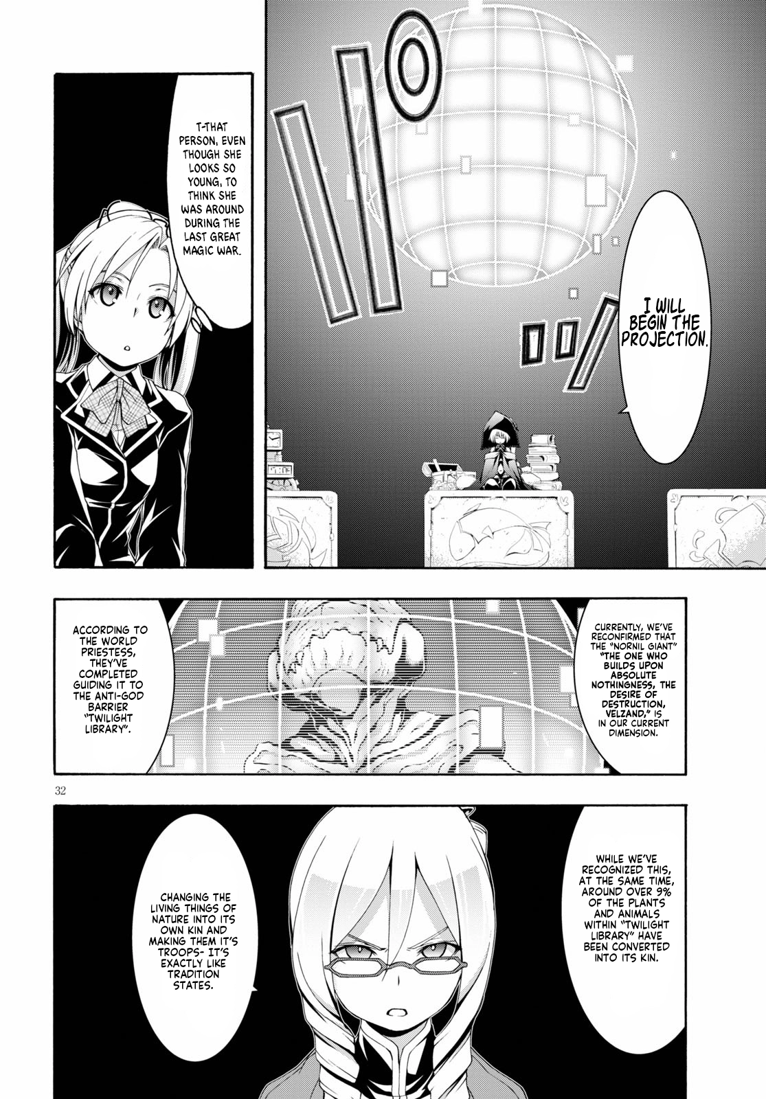 Read Trinity Seven chapter 115 image 29 on Lezhin